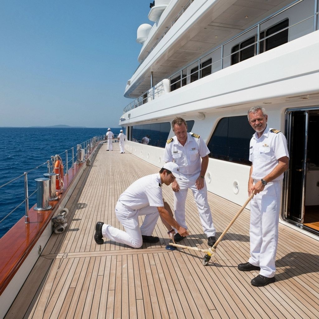 Life as a Crew Member on a Superyacht